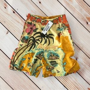 Urban outfitters men’s tropical motif shorts. Size small
